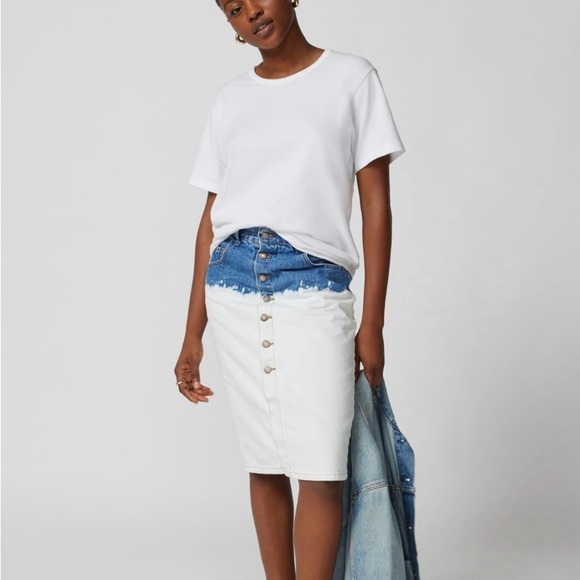 Urban Renewal Dresses & Skirts - NWT URBAN OUTFITTERS Urban Renewal Eddie Bauer Blue Denim Skirt
